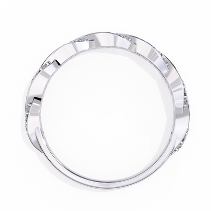 Eternal Twist Lab Grown Diamond Ring