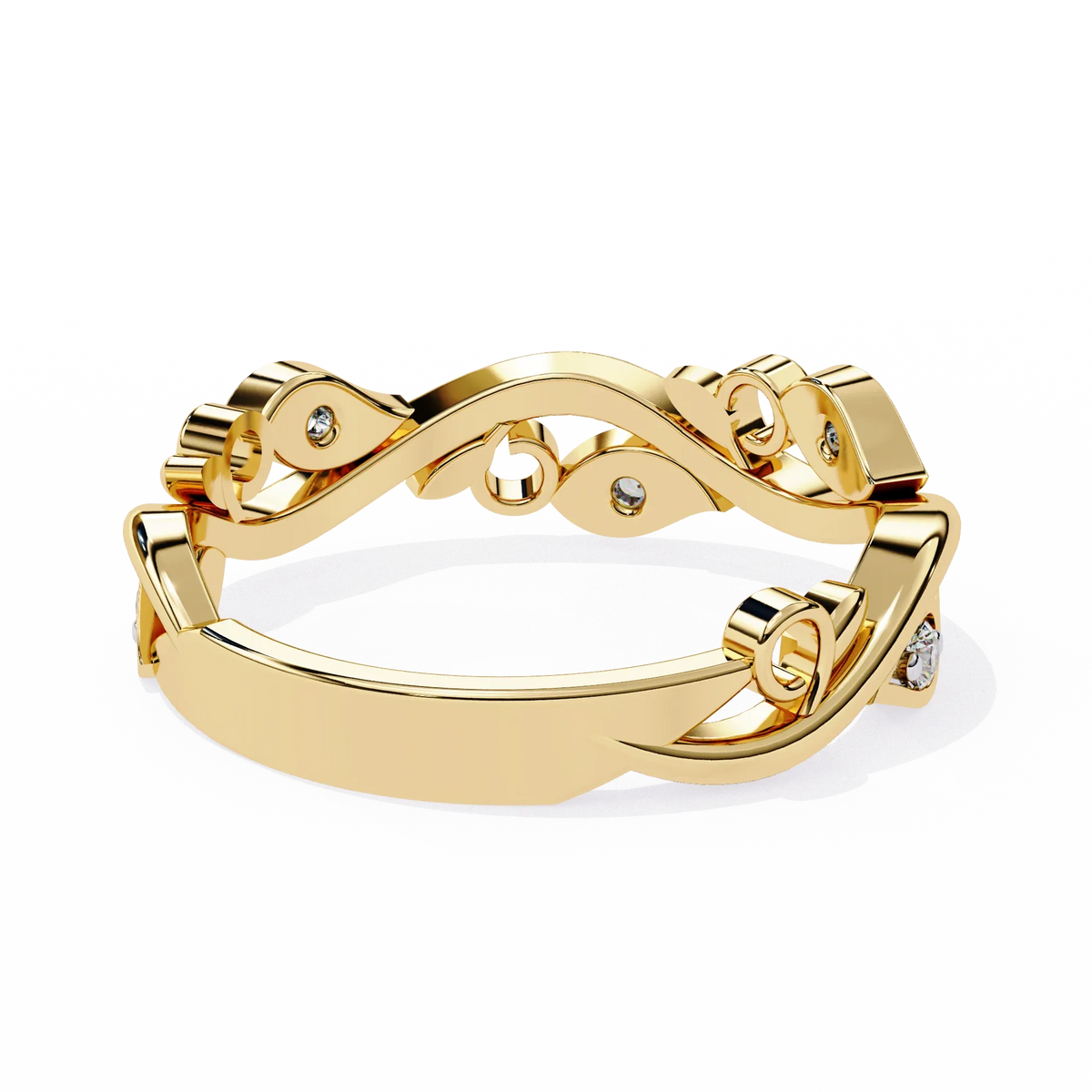 Enchanted Vine Lab Grown Diamond Ring - Ophiratbf
