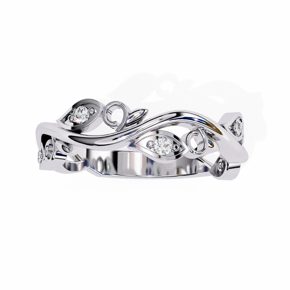 Enchanted Vine Lab Grown Diamond Ring - Ophiratbf