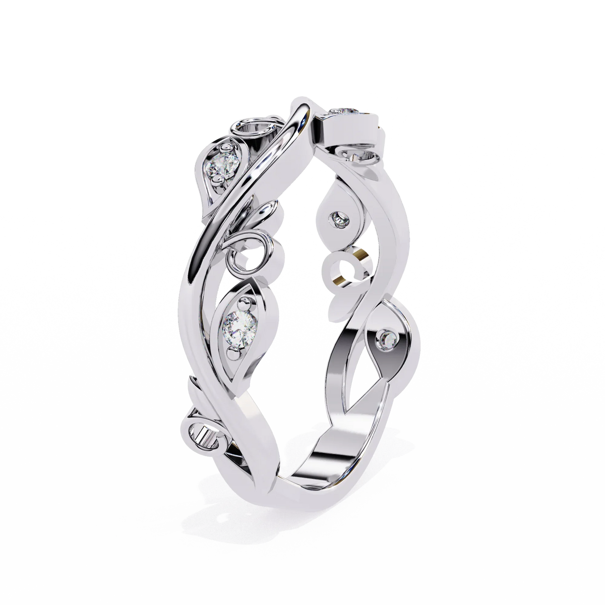 Enchanted Vine Lab Grown Diamond Ring - Ophiratbf
