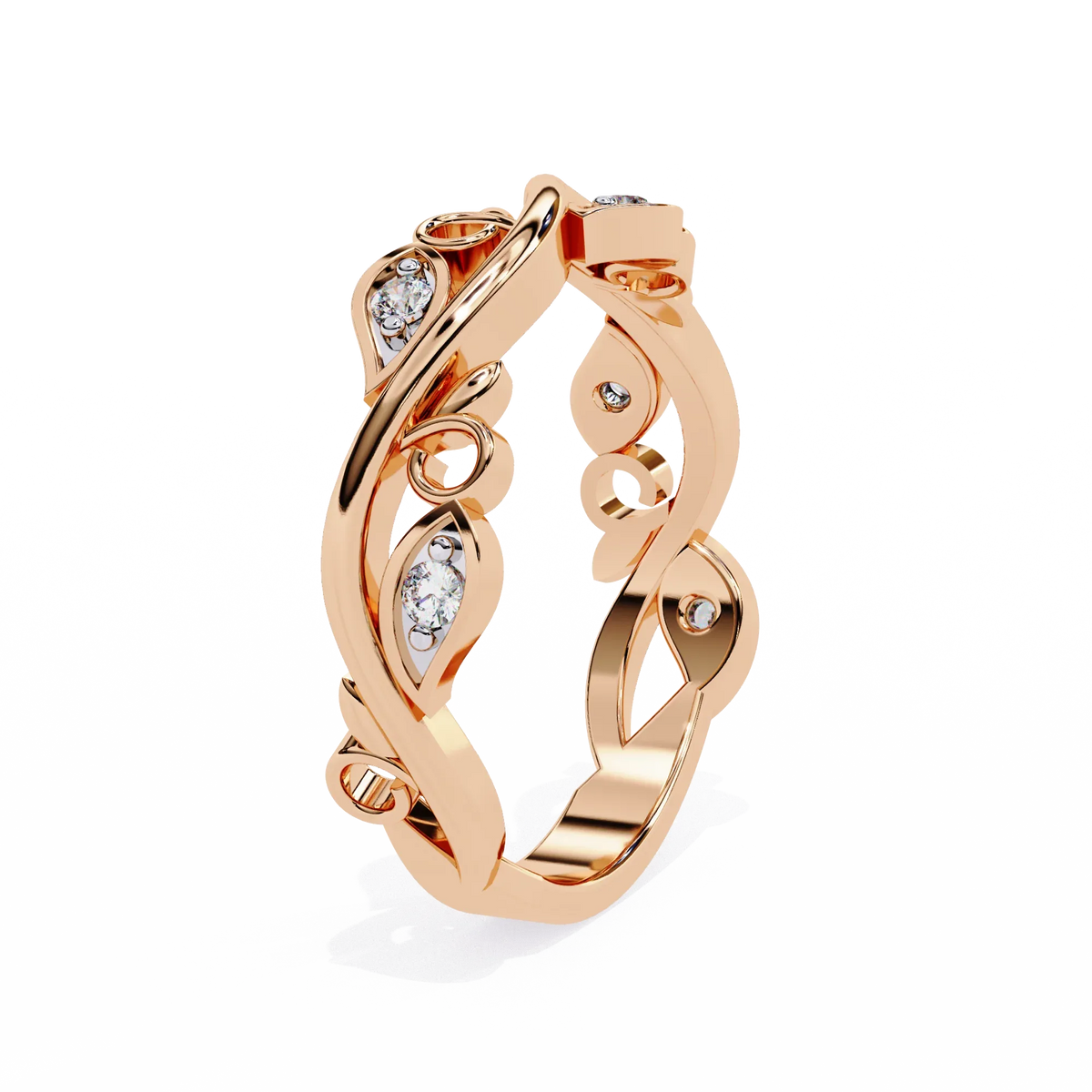 Enchanted Vine Lab Grown Diamond Ring - Ophiratbf