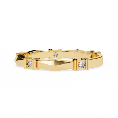 Artisan Crest Lab Grown Diamond Ring