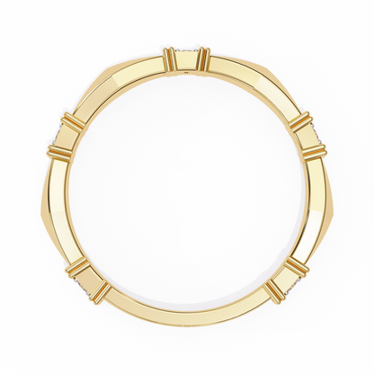 Artisan Crest Lab Grown Diamond Ring