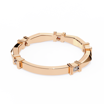 Artisan Crest Lab Grown Diamond Ring