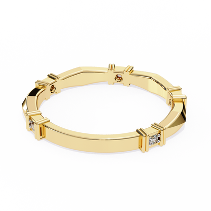 Artisan Crest Lab Grown Diamond Ring
