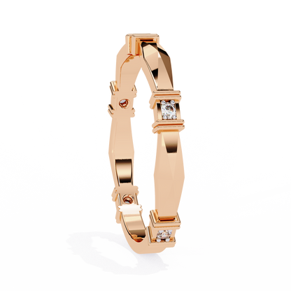 Artisan Crest Lab Grown Diamond Ring