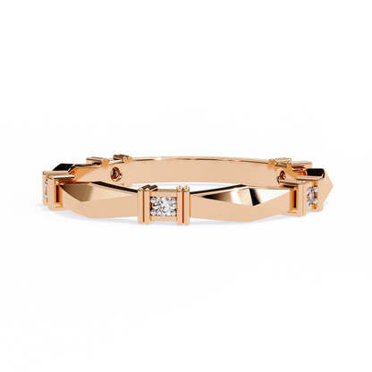 Artisan Crest Lab Grown Diamond Ring