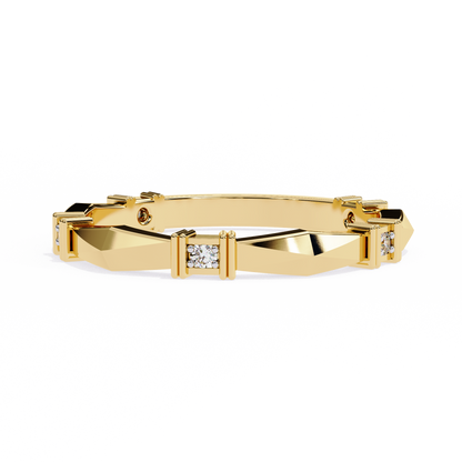 Artisan Crest Lab Grown Diamond Ring