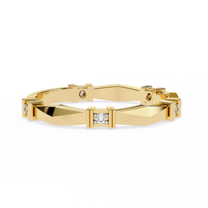 Artisan Crest Lab Grown Diamond Ring