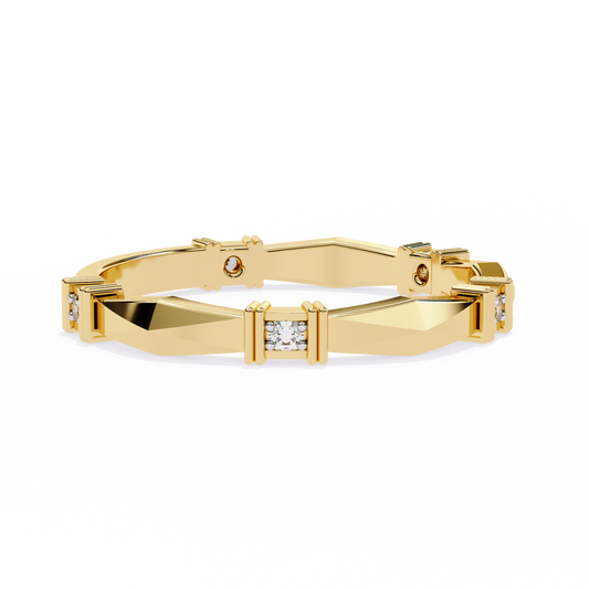 Artisan Crest Lab Grown Diamond Ring