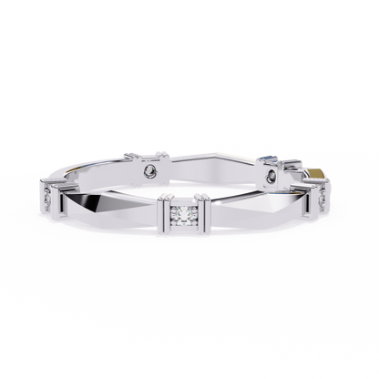 Artisan Crest Lab Grown Diamond Ring