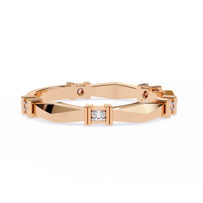 Artisan Crest Lab Grown Diamond Ring