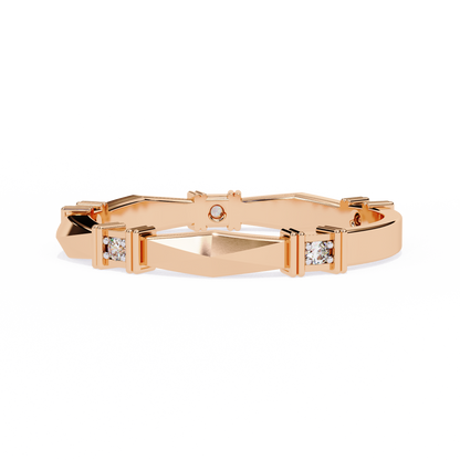 Artisan Crest Lab Grown Diamond Ring