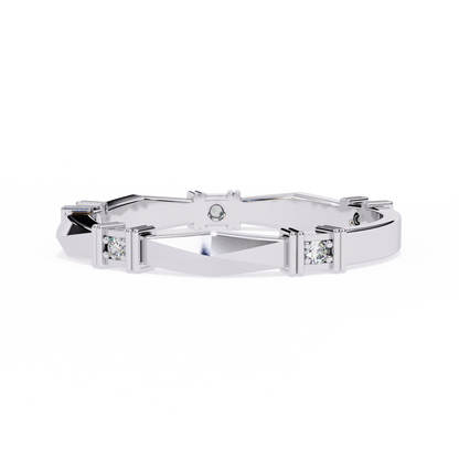 Artisan Crest Lab Grown Diamond Ring