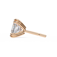 Blush Round Lab Grown Diamond Studs - Ophiratbf