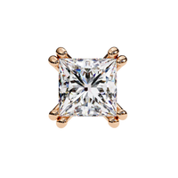 Blush Round Lab Grown Diamond Studs - Ophiratbf