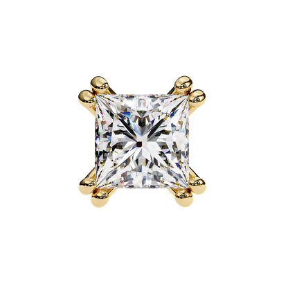 Blush Round Lab Grown Diamond Studs
