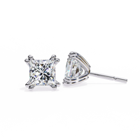 Blush Round Lab Grown Diamond Studs - Ophiratbf