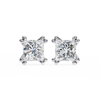 Blush Round Lab Grown Diamond Studs - Ophiratbf