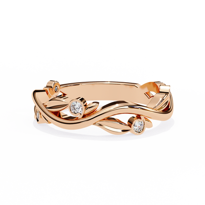 Whispering Willow Lab Grown Diamond Ring