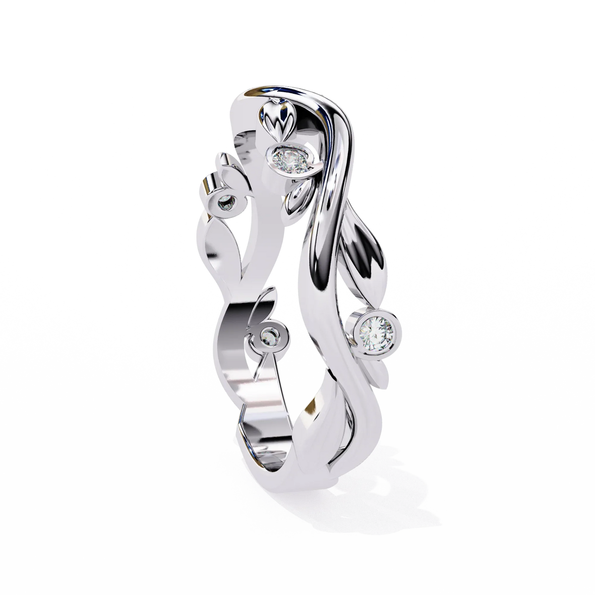Whispering Willow Lab Grown Diamond Ring - Ophiratbf