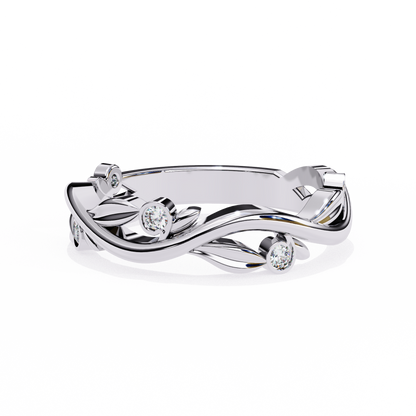 Whispering Willow Lab Grown Diamond Ring