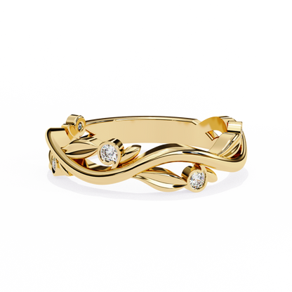 Whispering Willow Lab Grown Diamond Ring
