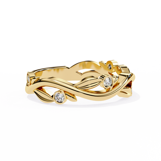 Whispering Willow Lab Grown Diamond Ring