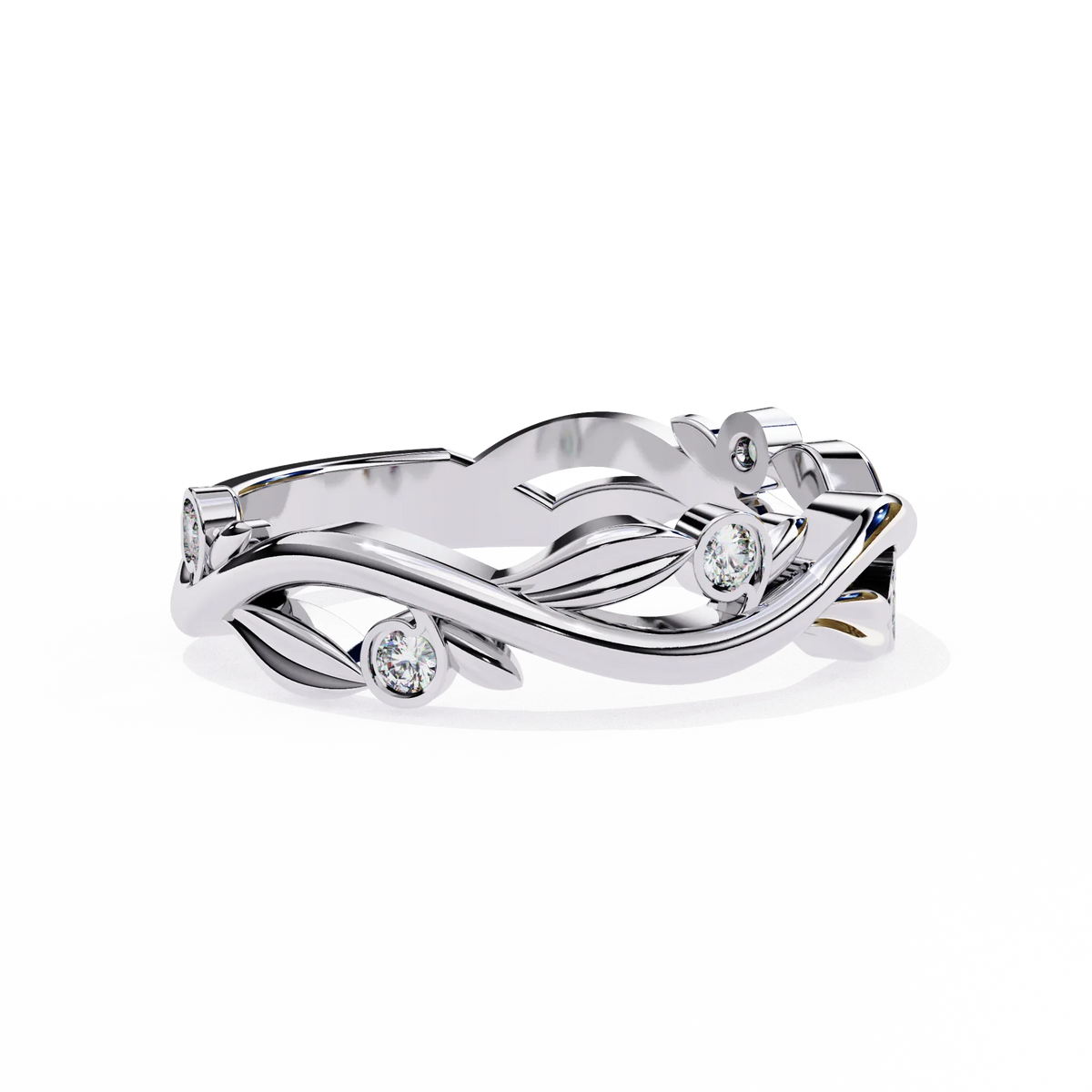 Whispering Willow Lab Grown Diamond Ring - Ophiratbf