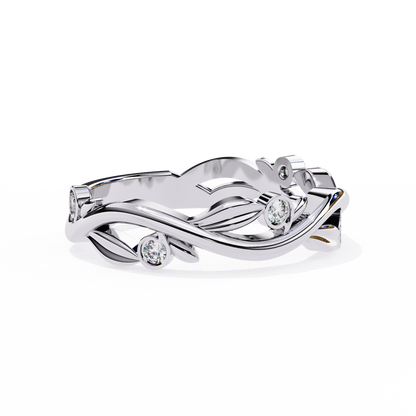 Whispering Willow Lab Grown Diamond Ring