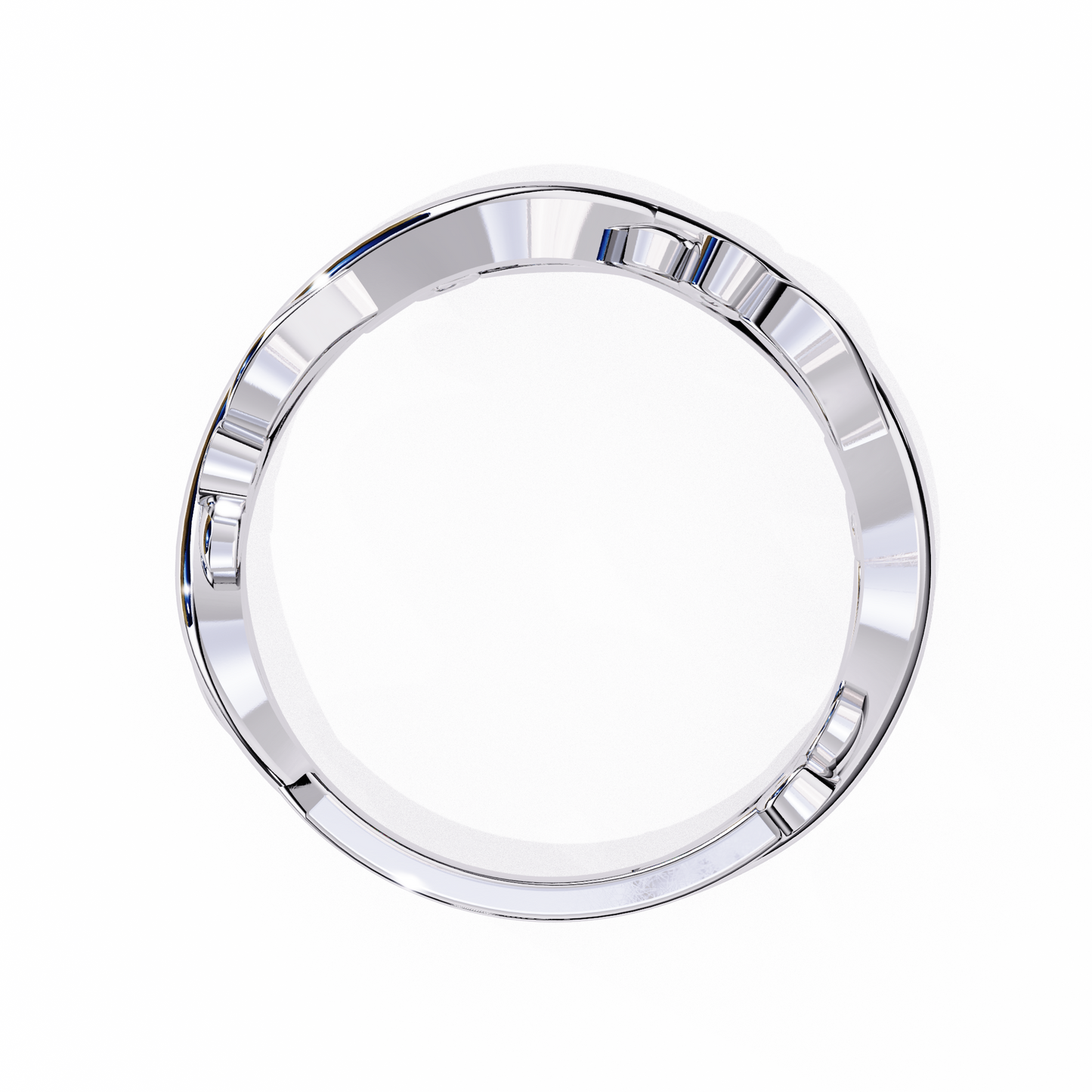 whispering willow lab grown diamond ring