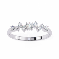Starlit Cluster Lab Grown Diamond Ring - Ophiratbf
