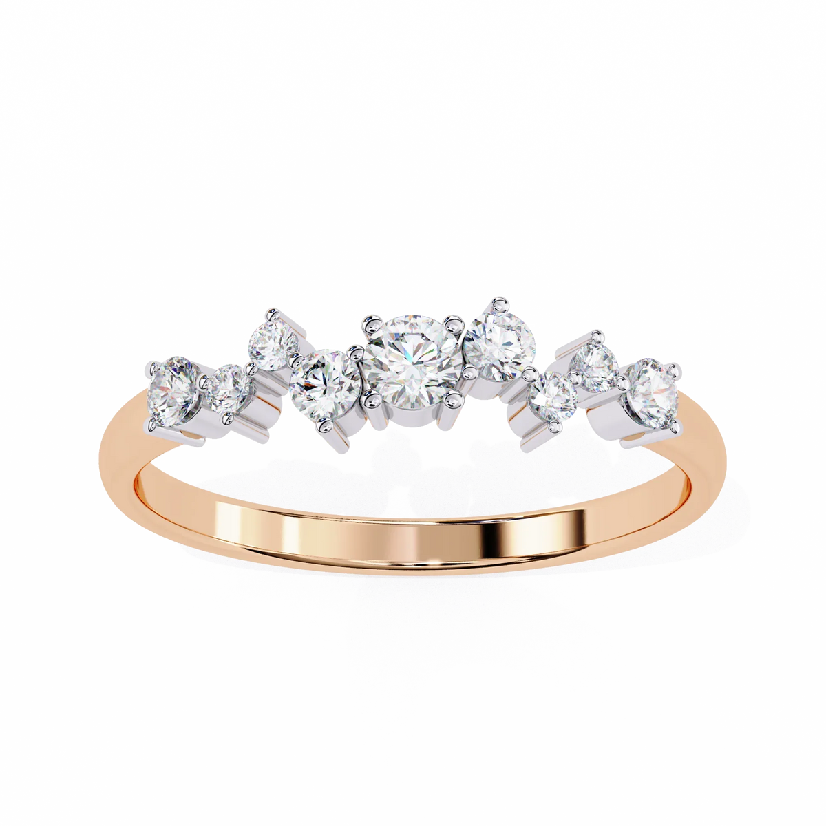 Starlit Cluster Lab Grown Diamond Ring - Ophiratbf