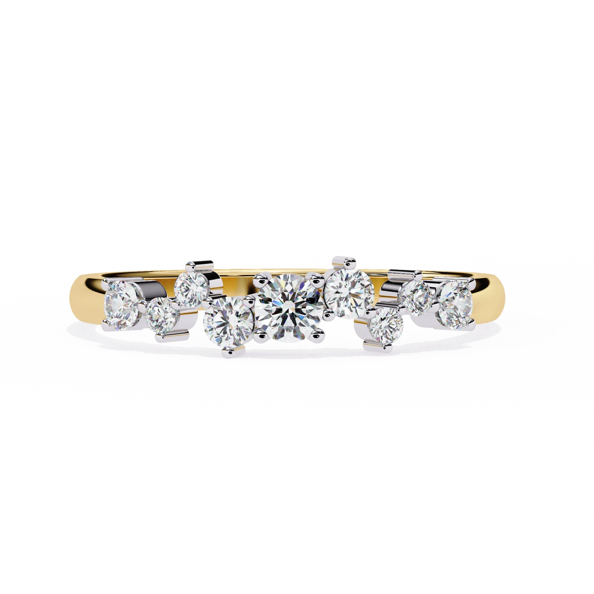 Starlit Cluster Lab Grown Diamond Ring - Ophiratbf