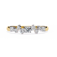 Starlit Cluster Lab Grown Diamond Ring - Ophiratbf
