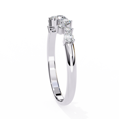 Starlit Cluster Lab Grown Diamond Ring