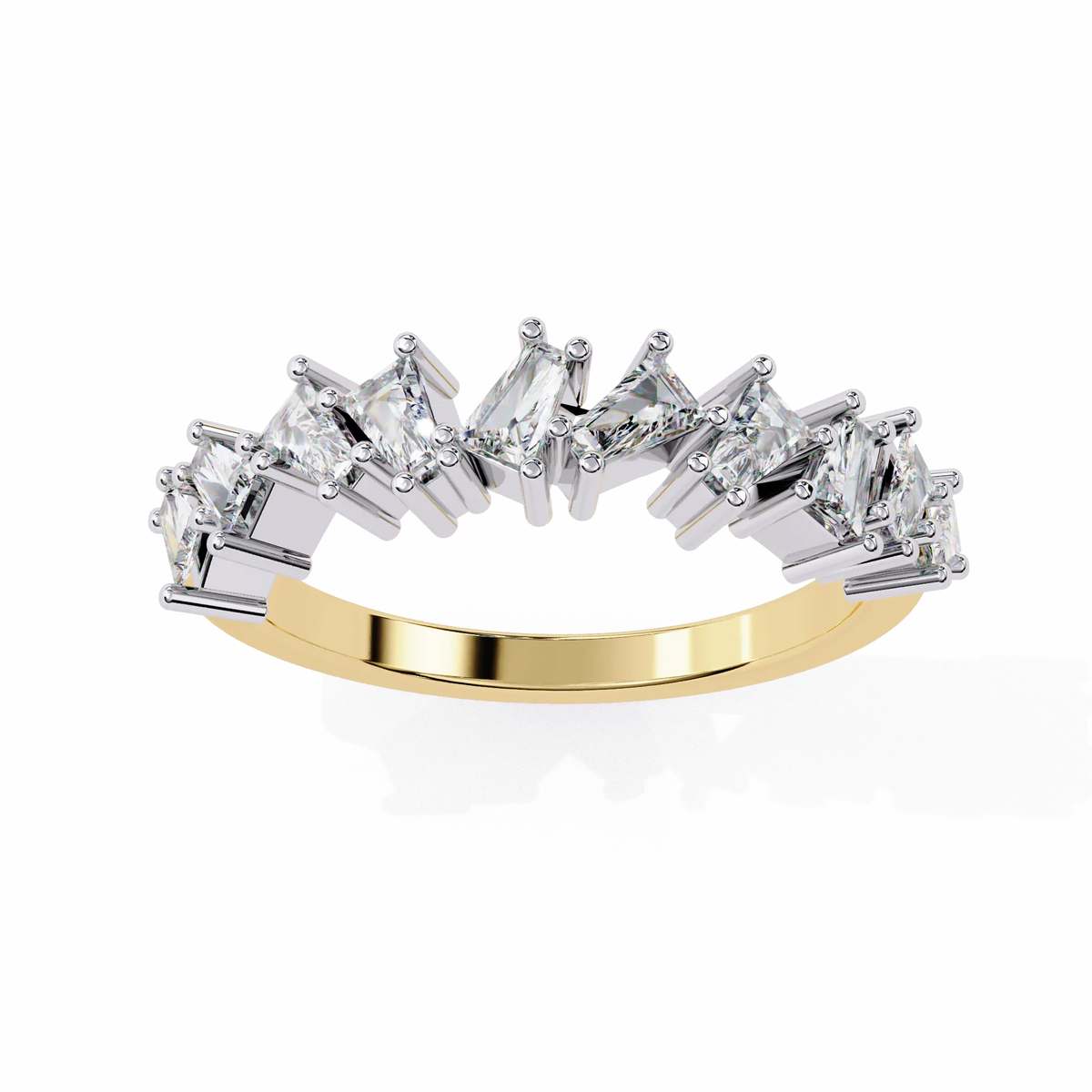 Prism Crest Lab Grown Diamond Ring - Ophiratbf