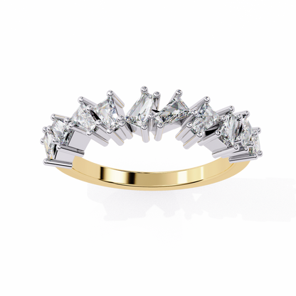 Prism Crest Lab Grown Diamond Ring