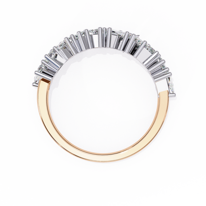 Prism Crest Lab Grown Diamond Ring