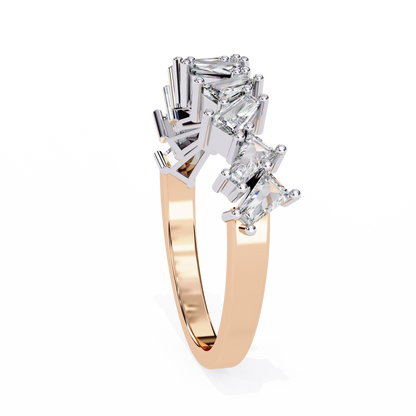 Prism Crest Lab Grown Diamond Ring