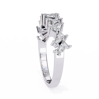 Prism Crest Lab Grown Diamond Ring