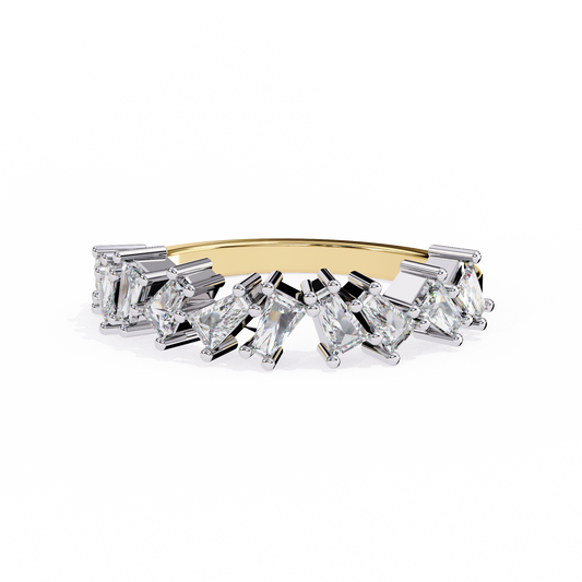 Prism Crest Lab Grown Diamond Ring