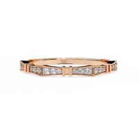 Sculpted Gleam Lab Grown Diamond Ring - Ophiratbf