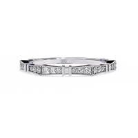 Sculpted Gleam Lab Grown Diamond Ring - Ophiratbf