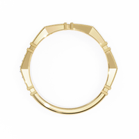 Sculpted Gleam Lab Grown Diamond Ring - Ophiratbf