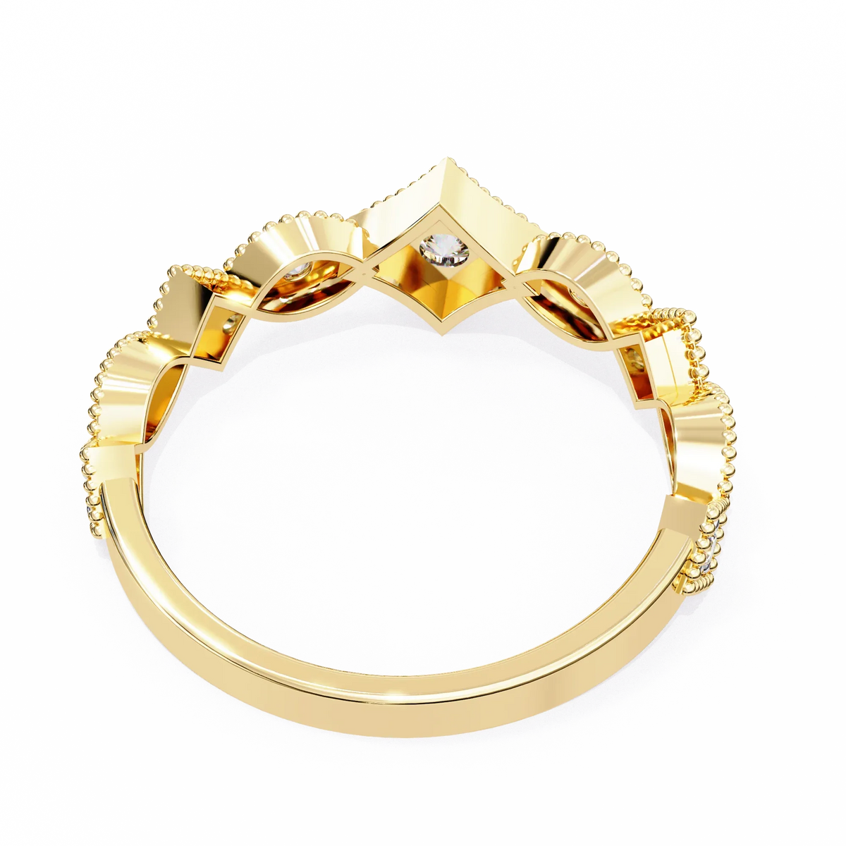 Starlit Cluster Lab Grown Diamond Ring - Ophiratbf