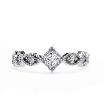 Starlit Cluster Lab Grown Diamond Ring