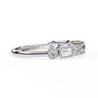 Vintage Deco Lab Grown Diamond Ring - Ophiratbf