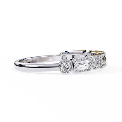 Vintage Deco Lab Grown Diamond Ring