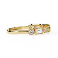 Vintage Deco Lab Grown Diamond Ring - Ophiratbf